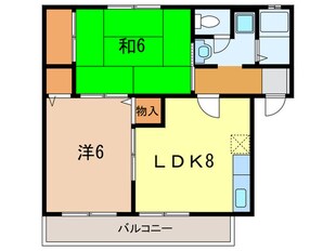 グリーン　マックの物件間取画像